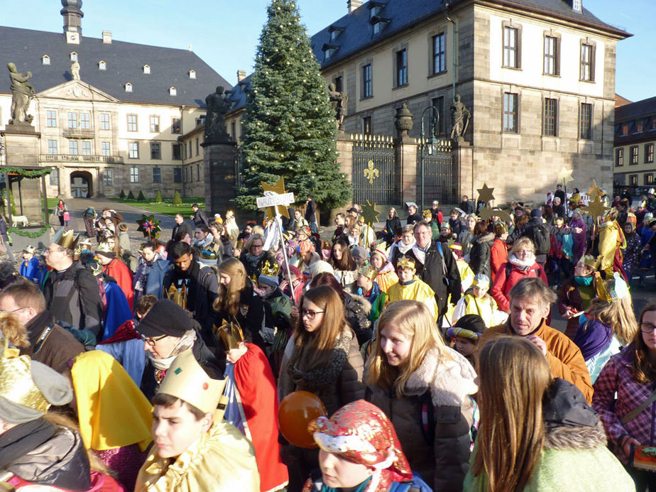 Bundesweite Eröffnung der Sternsingeraktion in Fulda (Foto: Karl-Franz Thiede)